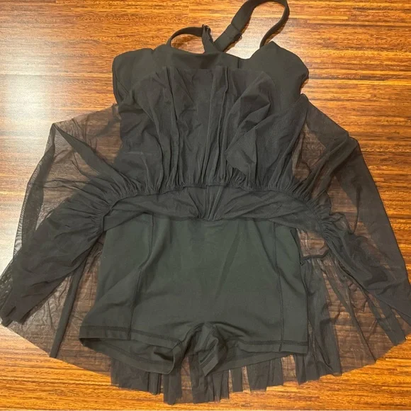 PopFlex Active Corset Pirouette Dress - Black size XS EUC - Picture 3 of 6